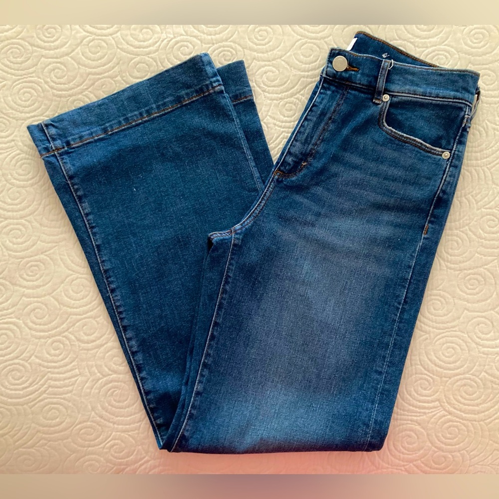 Loft Outlet High Rise Wide Leg jeans